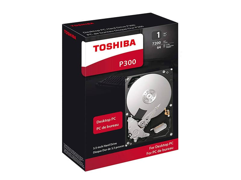 Disco Duro de 1TB Interno Toshiba P300 SATA 3.5" PC