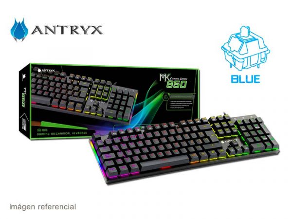 Teclado Gaming Antryx Chrome Storm MK850 RGB