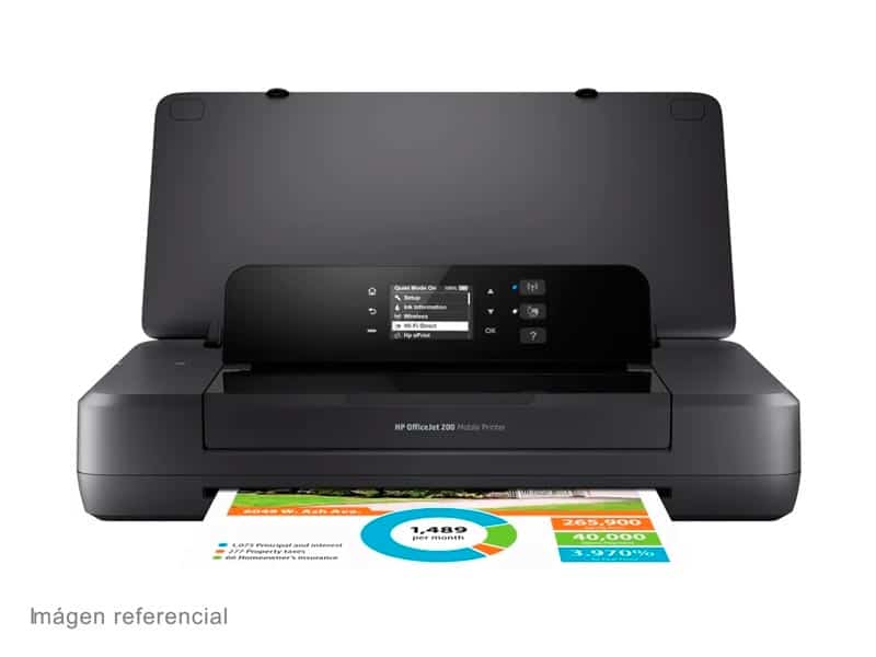 Impresora Portatil HP OfficeJet 200 Bluetooth/Wi-Fi