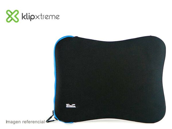 Funda Klip Xtreme Sleeve para Laptop Reversible Black/Blue 