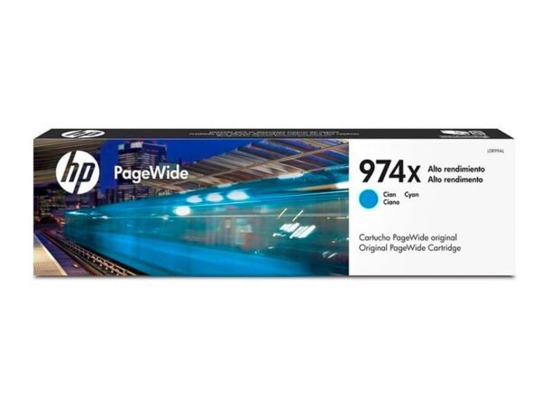 Cartucho de Tinta HP 974X Cian Original 85.5ml (L0R99AL)