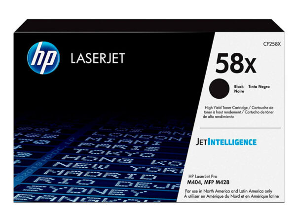 Toner HP 58X CF258X Negro M404/M428