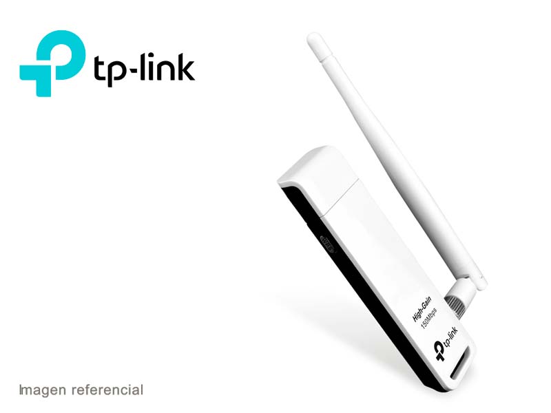 ADAPTADOR INALAMBRICO USB WIFI 150 MBPS TP-LINK TL-WN722N