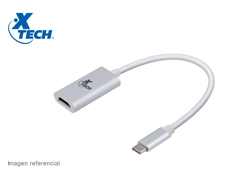 Adaptador con conector USB Tipo-C macho a HDMI hembra