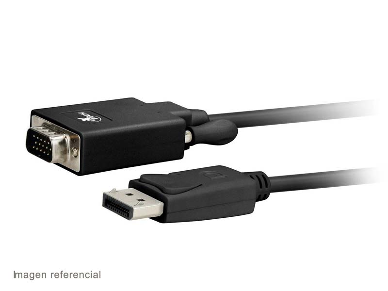 Cable convertidor con conector DisplayPort macho a VGA macho