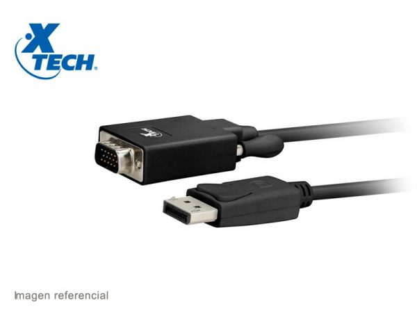Cable convertidor con conector DisplayPort macho a VGA macho