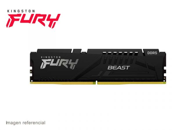 Memoria DDR5 kingston FURY Beast 4800MHz 16GB