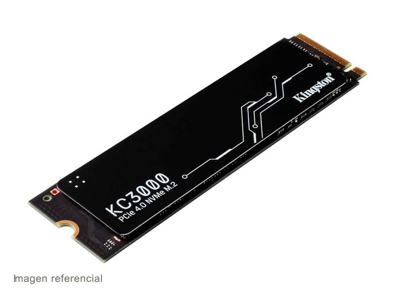 Disco Solido Interno M.2 2048GB Kingston KC3000 PCIe 4.0 NVMe SSD