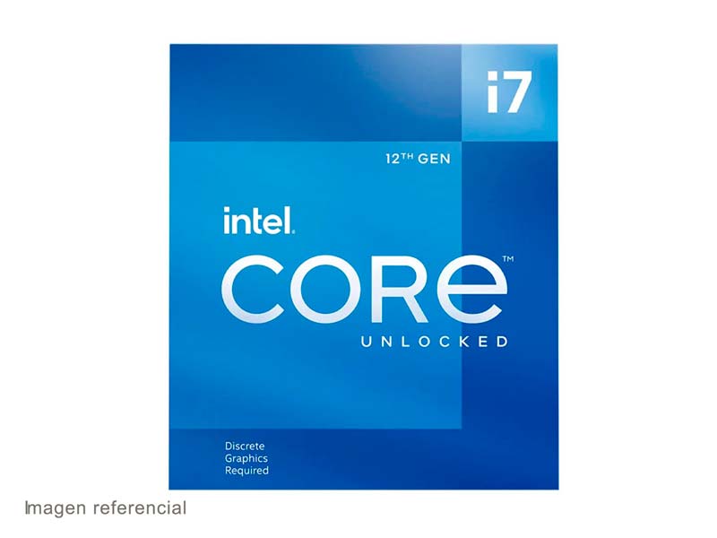 Procesador Intel Core i7-12700K 3.6GHz 25MB Cache LGA1700