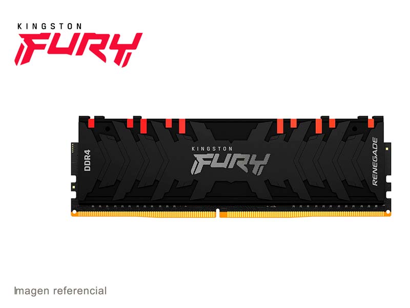 Memoria DDR4 Kingston FURY Renegade 3200MHz 8GB 16Gbit RGB