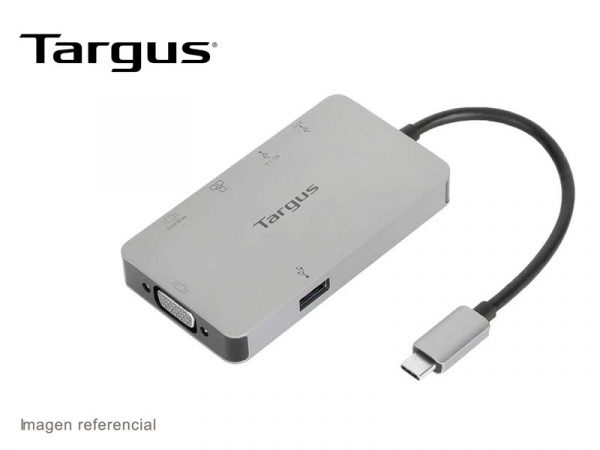 Docking Station Targus USB-C a HDMI, VGA, Ethernet, USB3.0