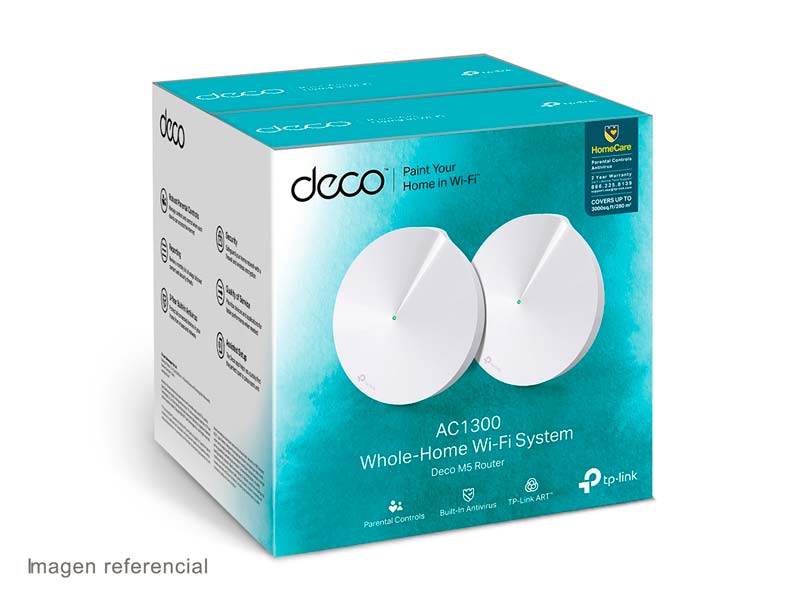 Mesh TP-Link Deco M5 Dual Band Whole Home Wi-Fi (packx2)