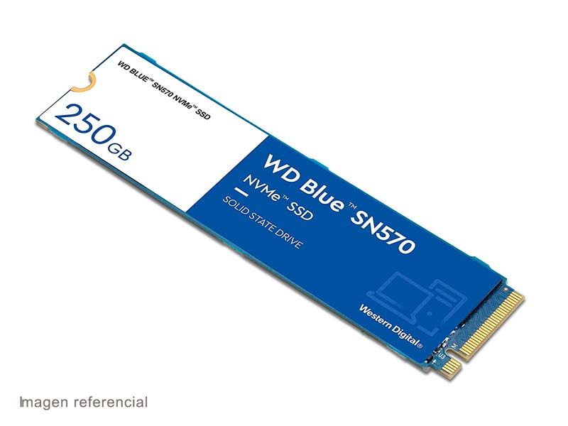 Unidad SSD Interno M.2 Western Digital Blue 250GB SN570 NVME - Mesajil