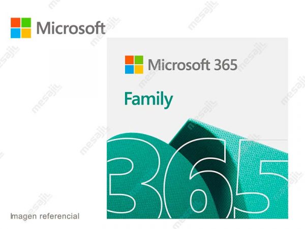 Microsoft 365 Family - Licencia de suscripción (1 año) - hasta 6 personas - no comercial - ESD - 32/64-bit - Win, Mac, Android, iOS - All Languages