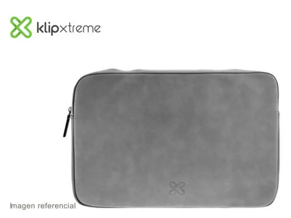 FUNDA Para Notebook Klipx 15.6" (KNS-220GR) Gris