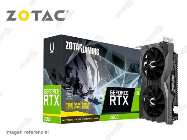 Tarjeta Grafica Zotac NVIDIA GeForce RTX 2060 TF 12GB GDDR6