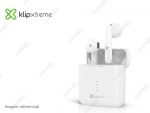 Audifono Klip Xtreme Bluetooth TwinTouch 17h (KTE-010WH) Blanco