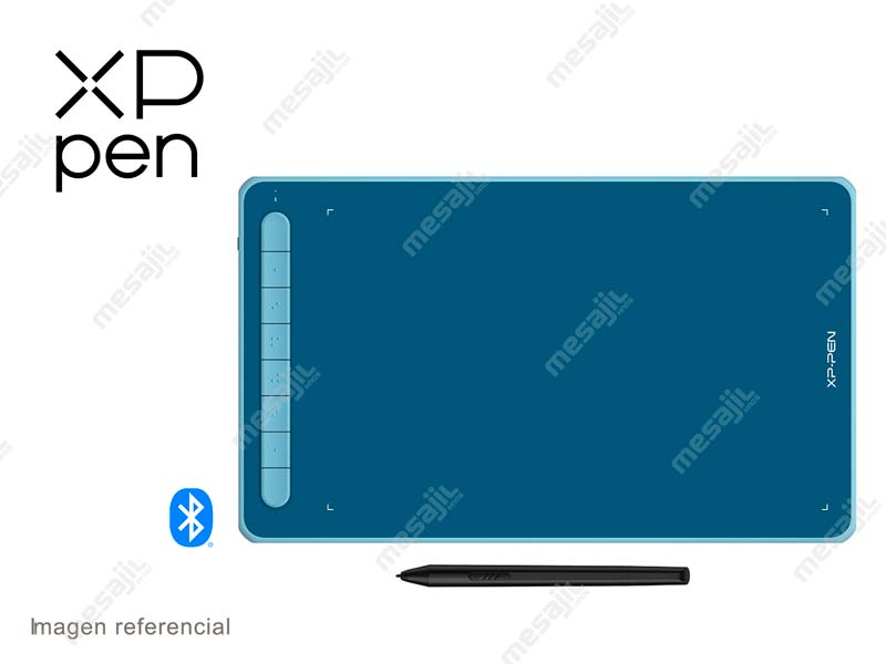 Tableta Grafica XP-Pen Deco LW Bluetooth Blue - Mesajil