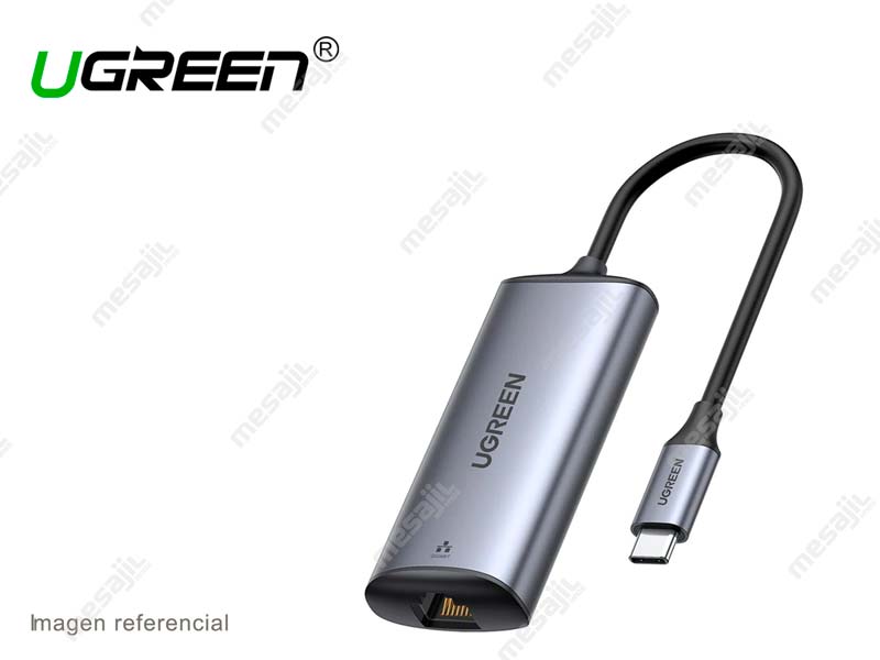 Adaptador UGREEN ethernet USB-C a RJ-45 2.5 G (70446) Gray