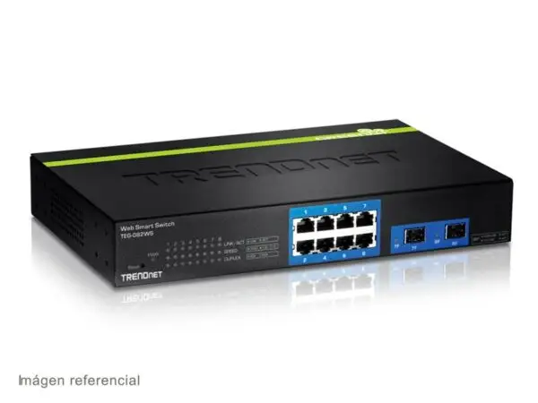 Switch TRENDnet TEG-082WS 10-Port Gigabit Web Smart