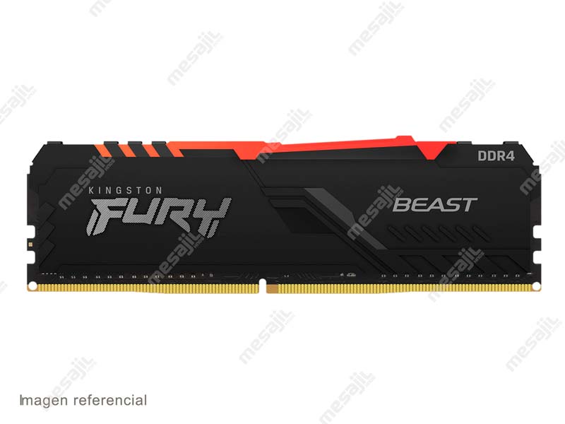 Memoria DDR4 kingston FURY Beast 3000MHz 8GB RGB