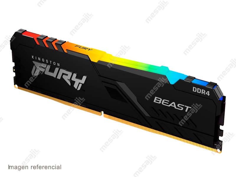 Memoria DDR4 kingston FURY Beast 3000MHz 8GB RGB
