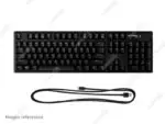 Teclado Gaming HyperX Alloy Origins HX Switch Blue, cable USB-C extraíble