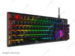 Teclado Gaming HyperX Alloy Origins HX Switch Blue, cable USB-C extraíble