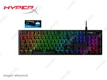 Teclado Gaming HyperX Alloy Origins HX Switch Blue, cable USB-C extraíble