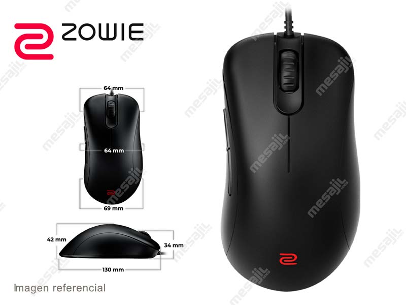 Mouse Gaming BenQ Zowie EC1 Ergonomico Diestro Large black