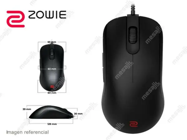 Mouse Gaming BenQ Zowie FK1+-B Bajo Perfil, Ambidiestro Extra Large black