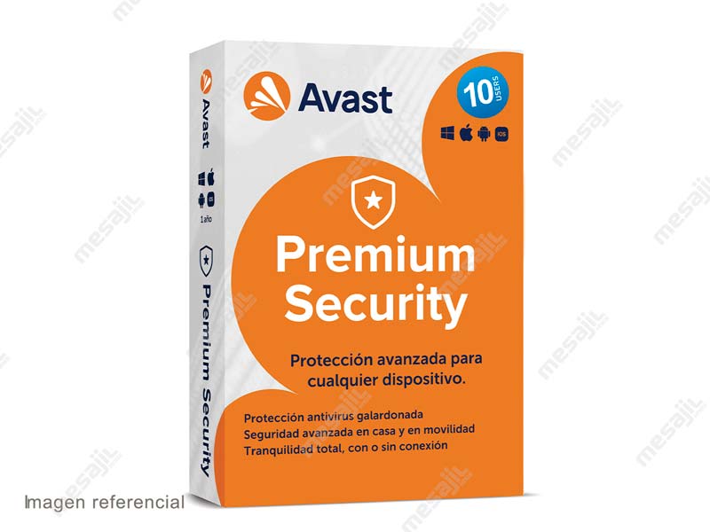 Antivirus AVAST Premium Security (10pcs.) - Mesajil