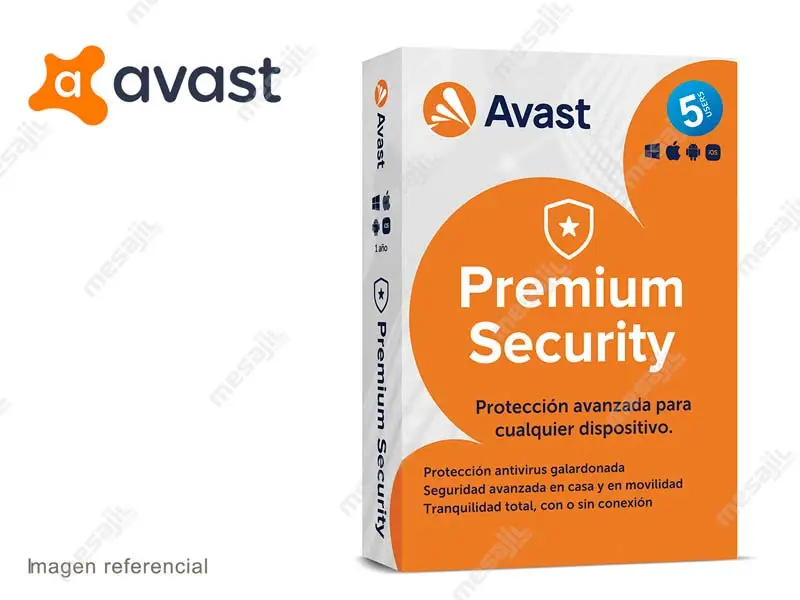 23363-1 Antivirus AVAST Premium Security (5 pcs.)