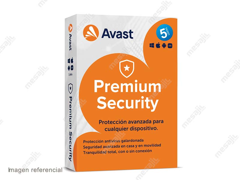 Antivirus AVAST Premium Security (5 pcs.)