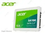 Unidad de Estado Solido Interno de 480GB Acer SA100 SSD SATA 2.5"