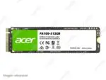 Unidad de Estado Solido Interno M.2 512GB Acer FA100 PCIe Gen3 NVMe SSD