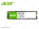 Unidad de Estado Solido Interno M.2 512GB Acer FA100 PCIe Gen3 NVMe SSD