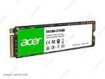 Unidad de Estado Solido Interno M.2 512GB Acer FA100 PCIe Gen3 NVMe SSD