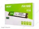 Unidad de Estado Solido Interno M.2 512GB Acer FA100 PCIe Gen3 NVMe SSD