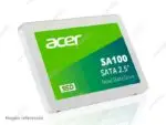 Unidad de Estado Solido Interno de 960GB Acer SA100 SSD SATA 2.5"