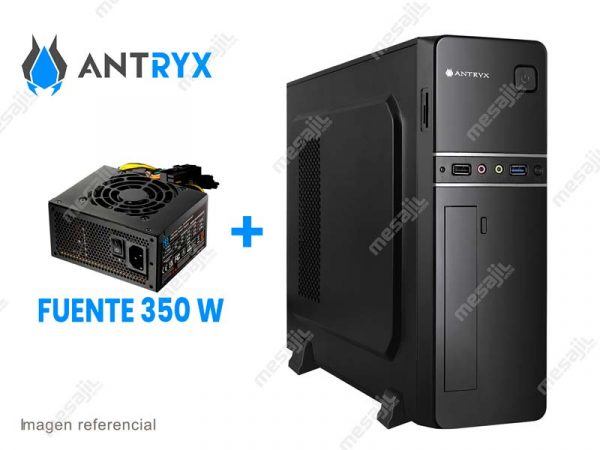 Case Antryx Xtreme Slim XS-110 + Fuente 350W Black