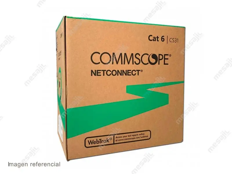 27295 CABLE DE RED AMP/COMMSCOPE CAT. 6 X metros
