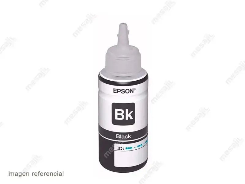 10482 Botella de Tinta Epson T673120 Negro L800/L850/L1800