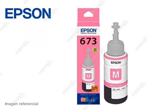 Botella de Tinta Epson T673620 Ligtht Magenta L800/L1800