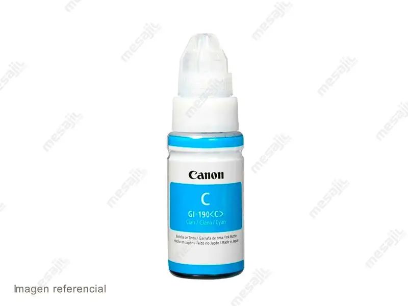 15651 Botella de Tinta Canon GI-190C Cian