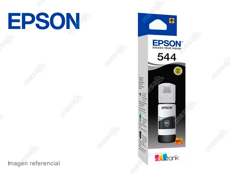 Botella de Tinta Epson T544120 Negro L1110/L3110/L3210/L3150/L3160/L5190