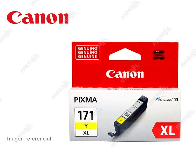 Cartucho de Tinta CANON CLI-171XL Amarillo