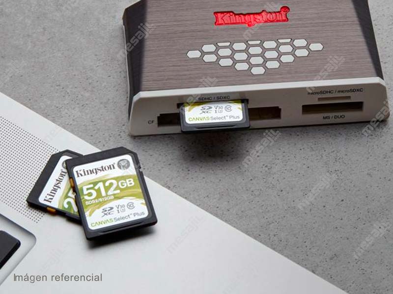 Memoria SD 128GB Kingston Canvas Select Plus 100 MB/s