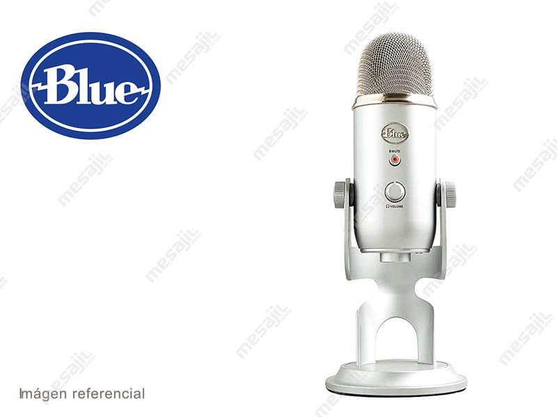 Microfono Blue Yeti USB Silver