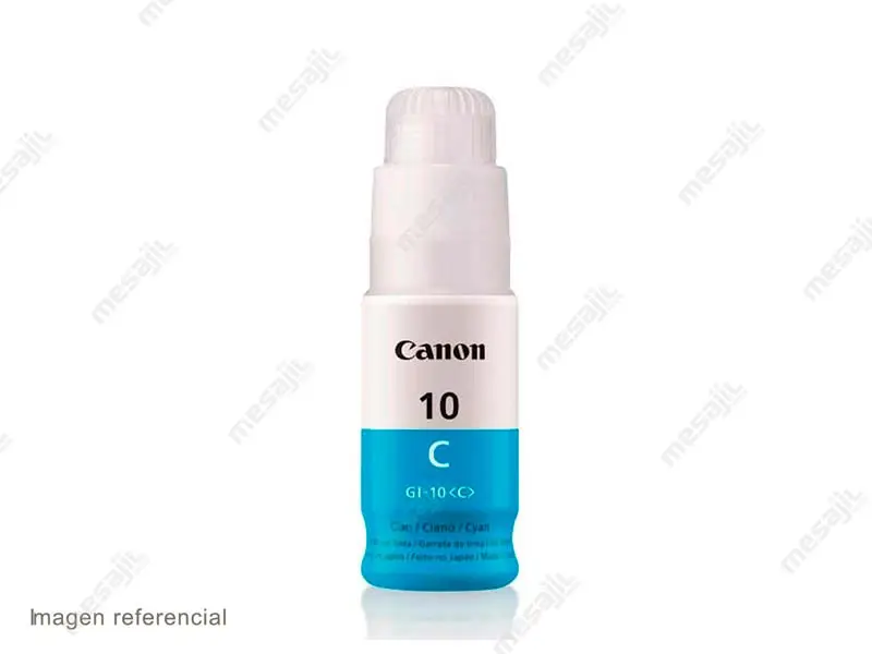 25713 Botella de Tinta Canon GI-10C Cian